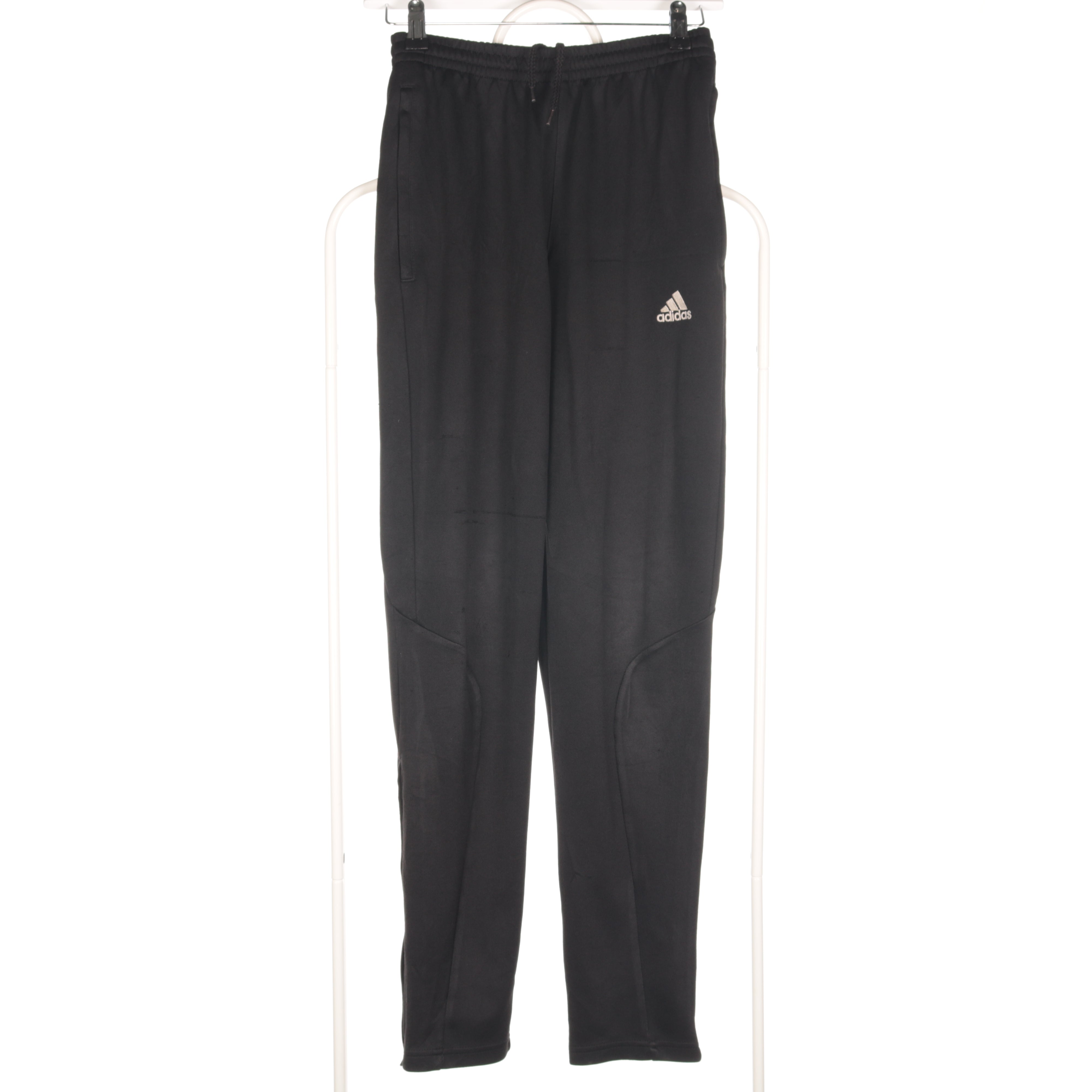 Black Adidas Nylon Draw String Joggers - Large – Vintage Club UK