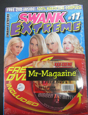 Extreme Xxx Magazines - Swank Extreme Adult Magazine #17 + Free DVD New/Sealed 042115lm-ep â€“ Mr- Magazine