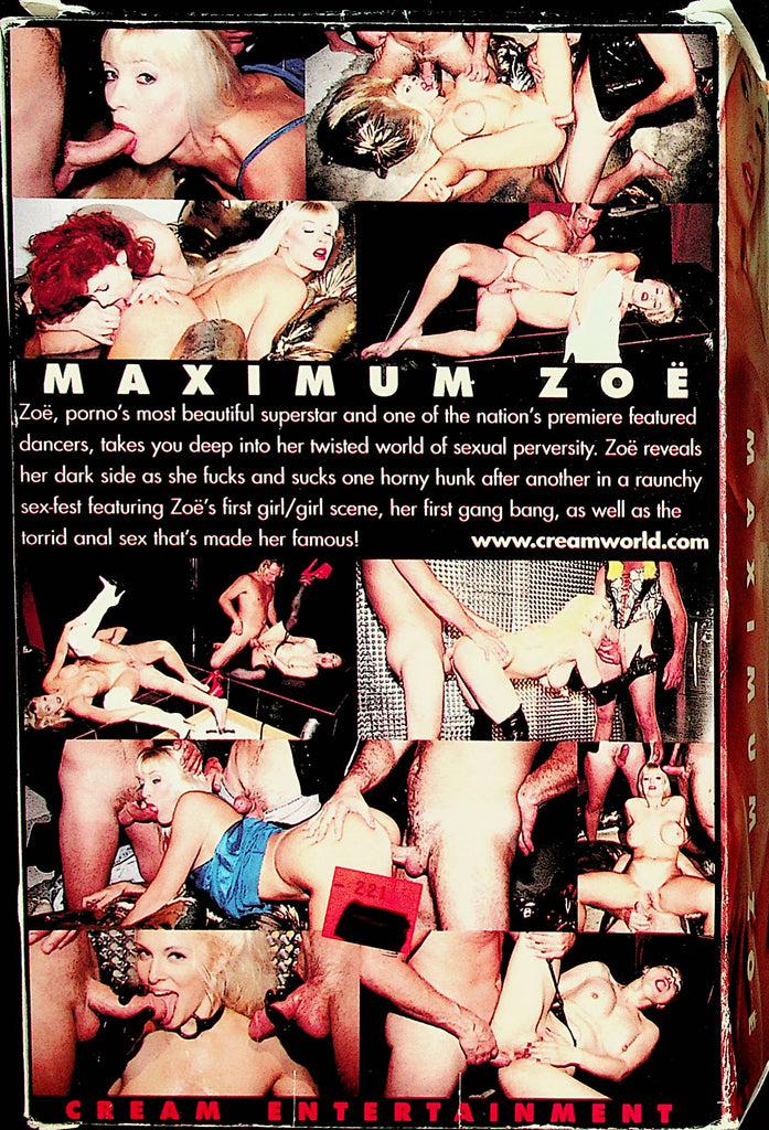 697px x 1024px - Maximum Zoe VHS Porn Star Zoe XXX 1998 121221lm-dm3 â€“ Mr-Magazine