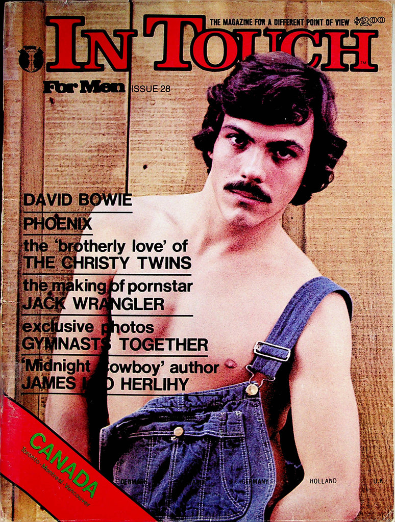 Gay Pornstar Magazine - In Touch For Men Gay Magazine Making Of A Porn Star Jack Wrangler / Da â€“ Mr- Magazine