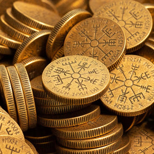 Vegvisir Wayfinder Coin - Bronze - Neverwear - Bronze Coins