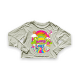 Rowdy Sprout Baby Not Quite Crop l/s Tee ~ Beatles Lucy In The Sky