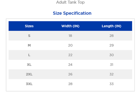 giland 2200 size chart