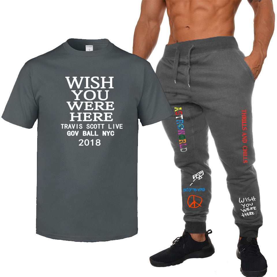 grey astroworld sweatpants