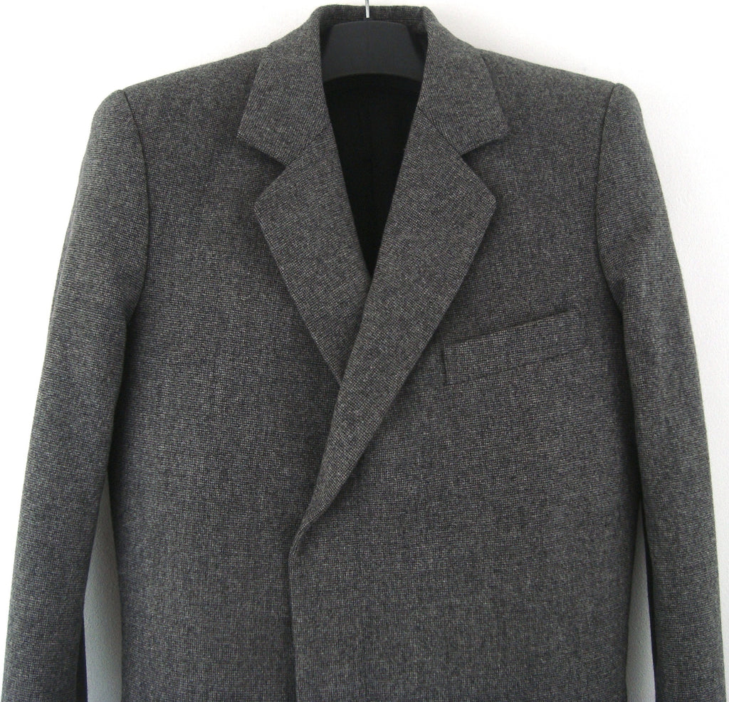 Raf Simons 'Archives' 2002 Virgin Wool Classic Tailored Coat – ENDYMA