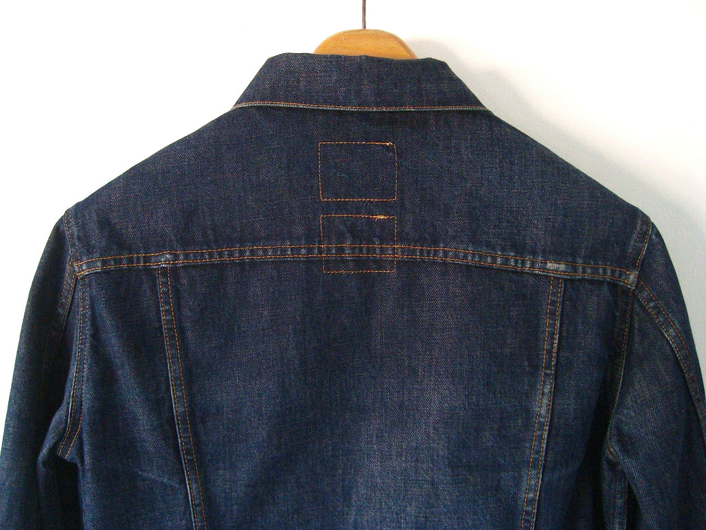 Helmut Lang 1999 Raw Denim Classic 2-Pocket Jacket – ENDYMA