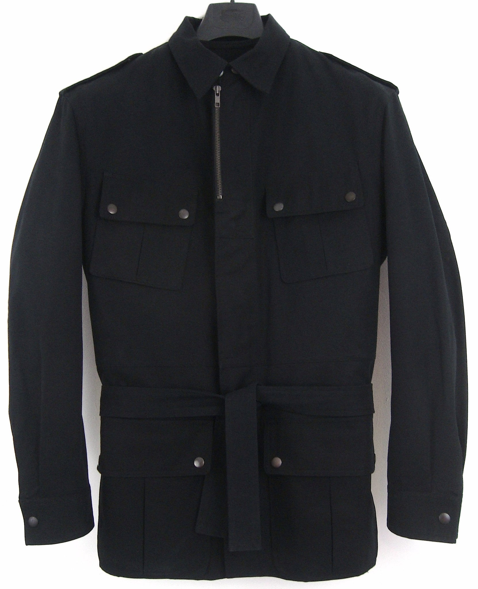 Raf Simons 2005 Broad-shouldered Military Jacket with Architectural ...
