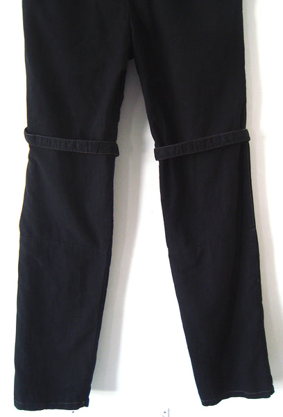 Helmut Lang 1999 Bondage Trousers with Zipped Pockets and Straps – ENDYMA