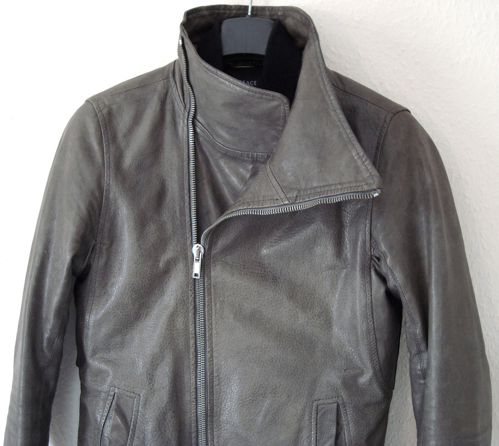 Rick Owens 2009 Structured Lamb Leather Bauhaus Jacket – ENDYMA