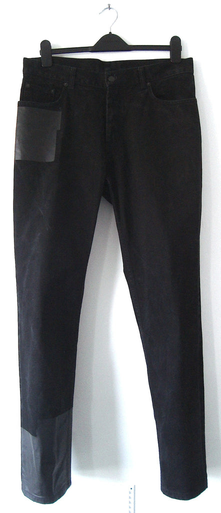 Helmut Lang 2003 Classic Jeans with Rubber Tape Applications – ENDYMA