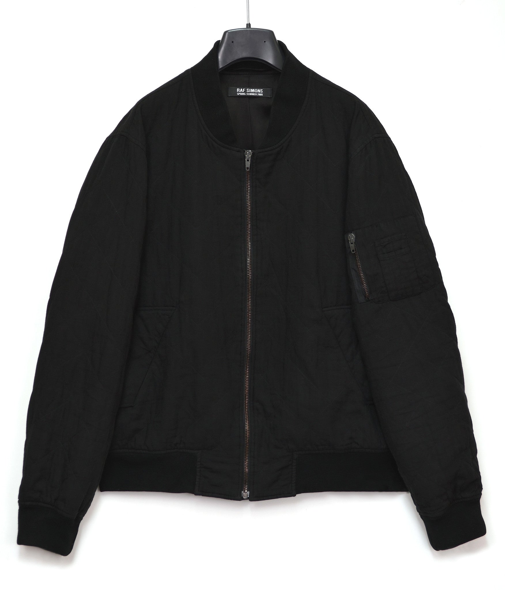 Raf Simons 2009 Overdyed Quilted Bomber Jacket – ENDYMA