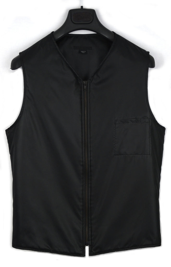 Helmut Lang 1997 Padded Coated Polyester Liner Vest – ENDYMA