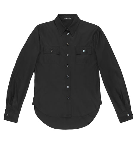 Helmut Lang 1996 Coated Fine Polyester Tailored Shirt – ENDYMA