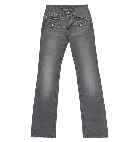 Helmut Lang 2003 Classic Jeans with Rubber Tape Applications – ENDYMA