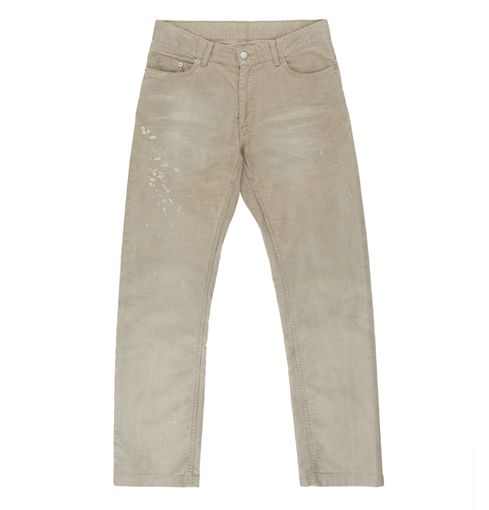 Helmut Lang 1999 Vintage Beige Corduroy Painter Jeans – ENDYMA