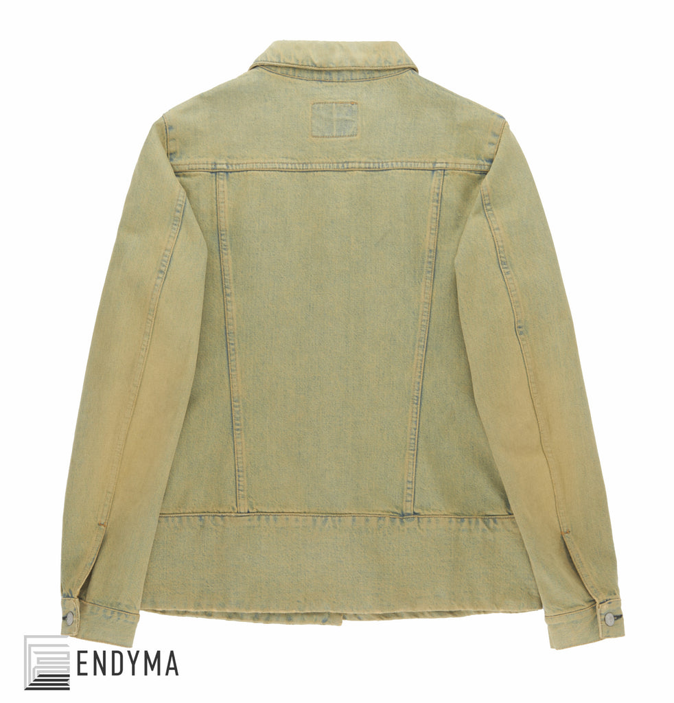 Helmut Lang 1998 Vintage Bleached Denim 3 Slash Pocket Jacket – ENDYMA