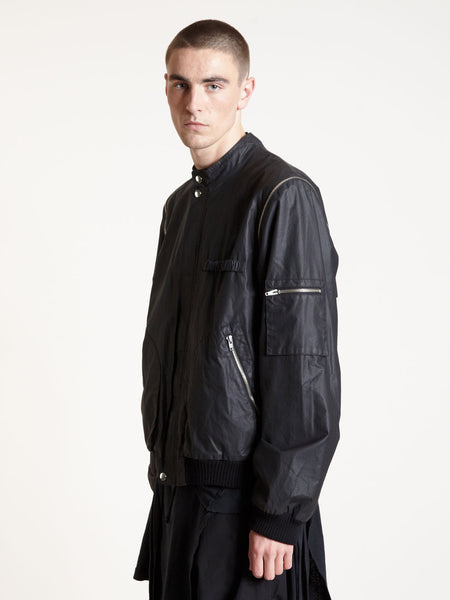 Raf Simons 2001 Oversized Bomber Jacket with Detachable Sleeves – ENDYMA