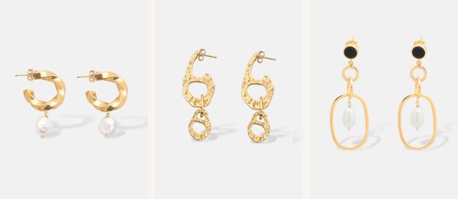 CHLOÉ HOOPS EARRINGS