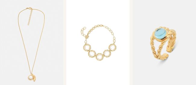 L'ARMURE PEARL SOLITAIRE TALISMAN NECKLACE