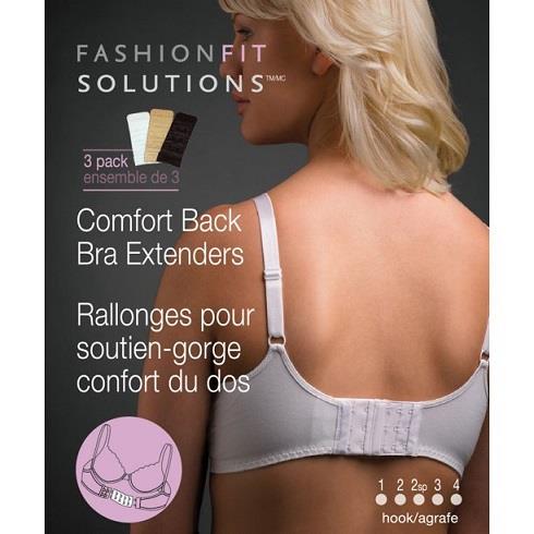 Fashion Essentials single hook bra extender - wotever inc.