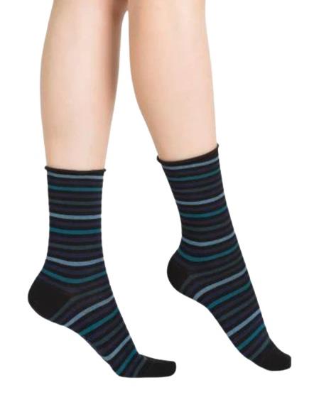 Velvety cotton socks, Bleuforêt, Shop Women's Socks Online