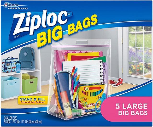 Ziploc- Extra-Large HD Big Bag- 24 x 20- 4 Pack - Surry General Store
