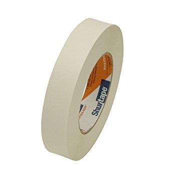 Shurtape cloth tape, 1" ,white.