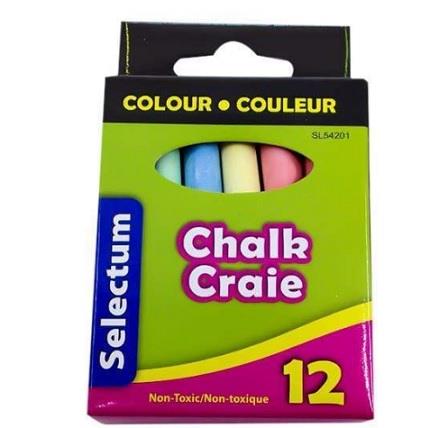 Crayola Chalk Assorted Colors 12PC