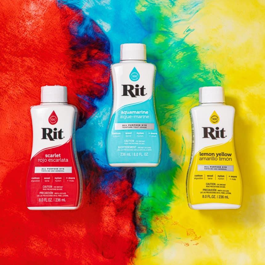 Rit Dyemore Advanced Liquid Dye for Synthetics Polyester Nylon