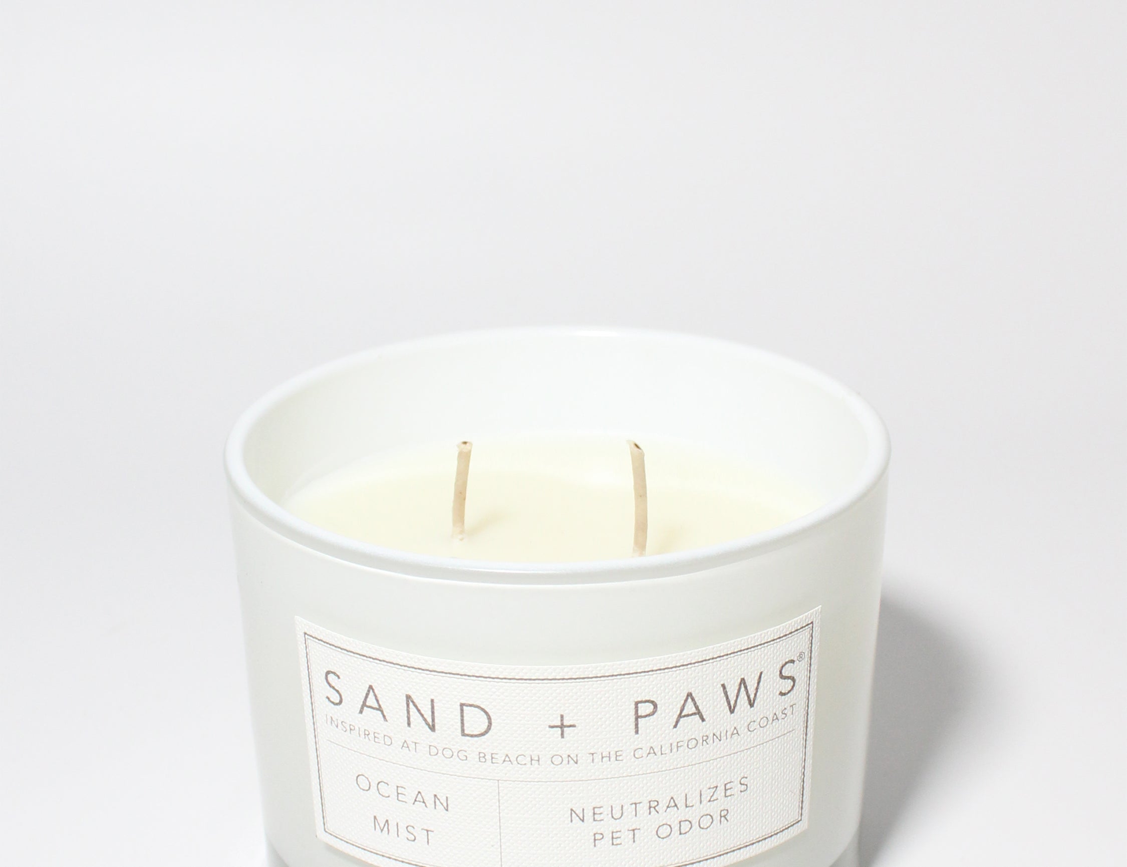 Sand + Paws Ocean Mist 12 oz scented candle – Sand + Fog