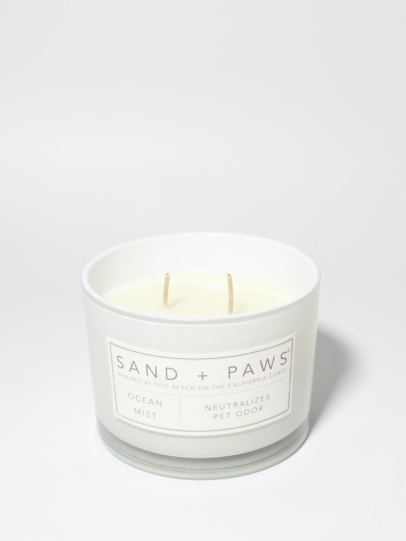 Sand + Paws Ocean Mist 12 oz scented candle – Sand + Fog
