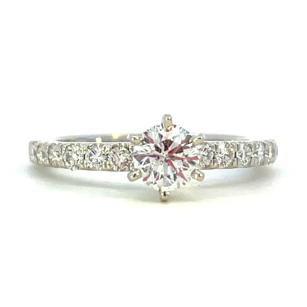 14KW Salt and Pepper Diamond Ring 1.42 CTW