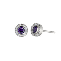 "This is Us: Our Life, Our Story" February Birthstone Earrings