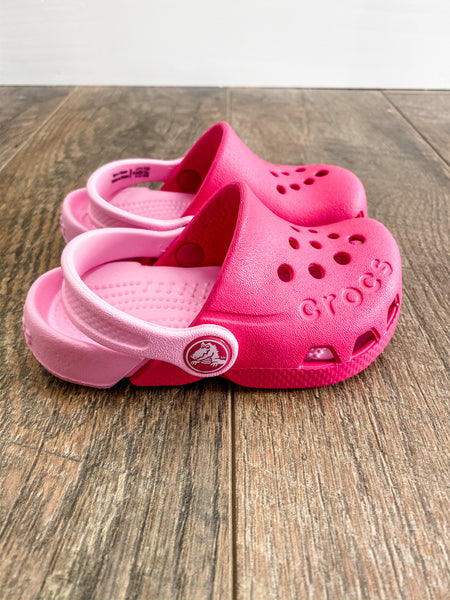 toddler girl crocs size 6