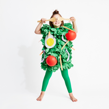 DIY Salad Costume | Primary.com | Primary.com