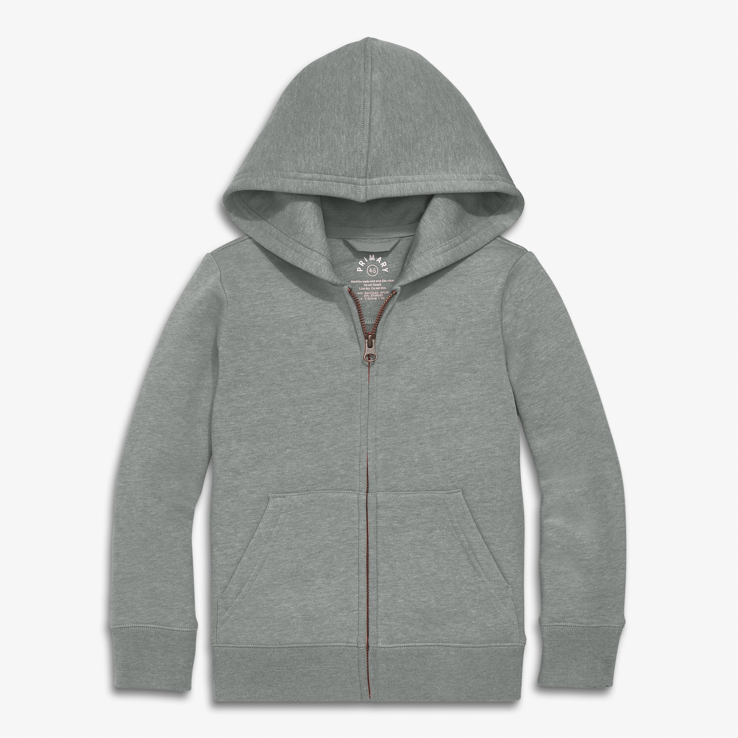 Cozy fleece zip hoodie