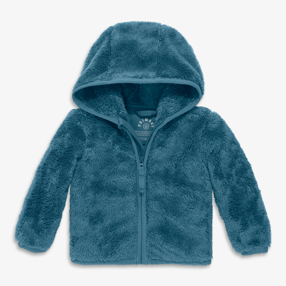 Baby teddy fleece jacket | Primary.com