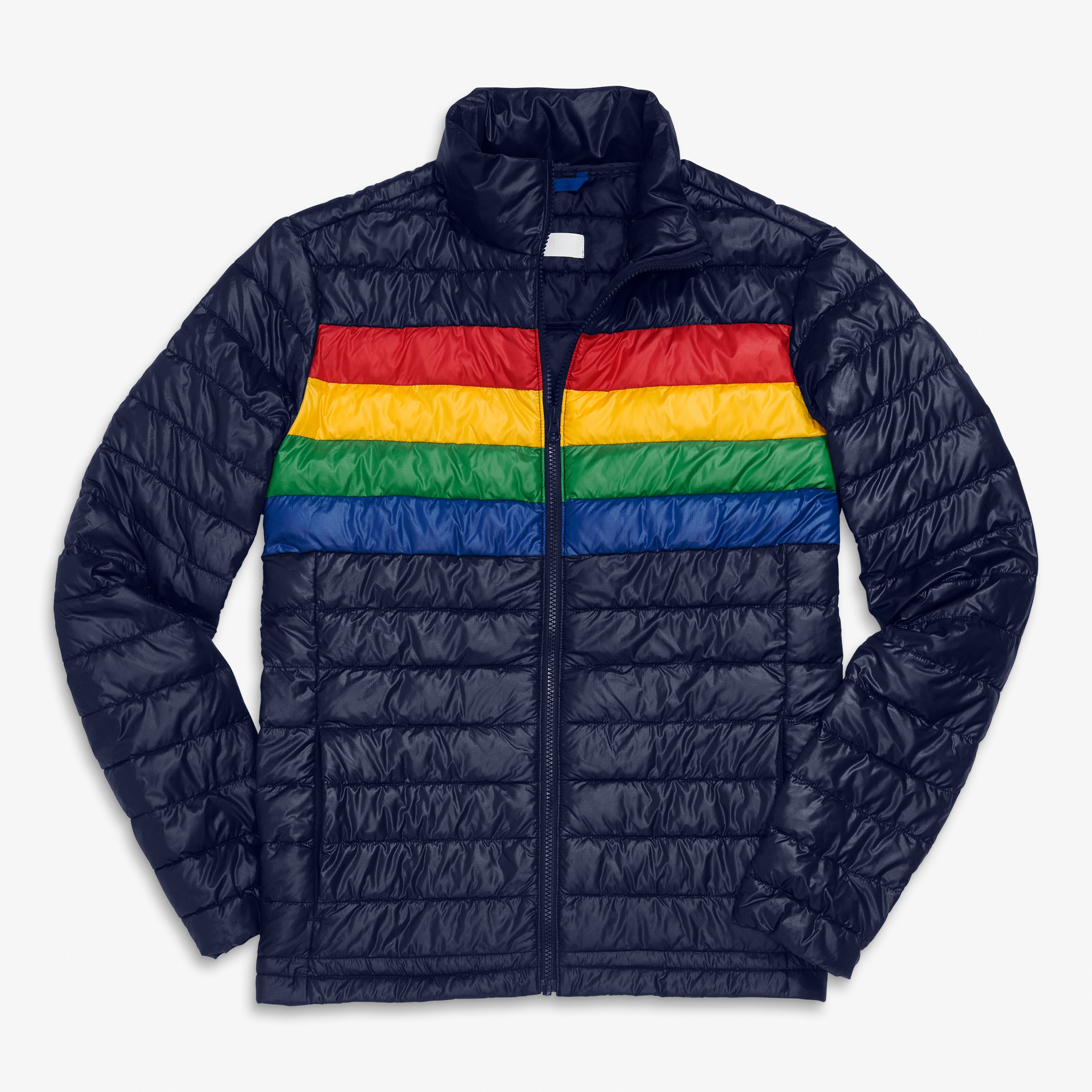 Stripe Puffer Jacket | eclipseseal.com