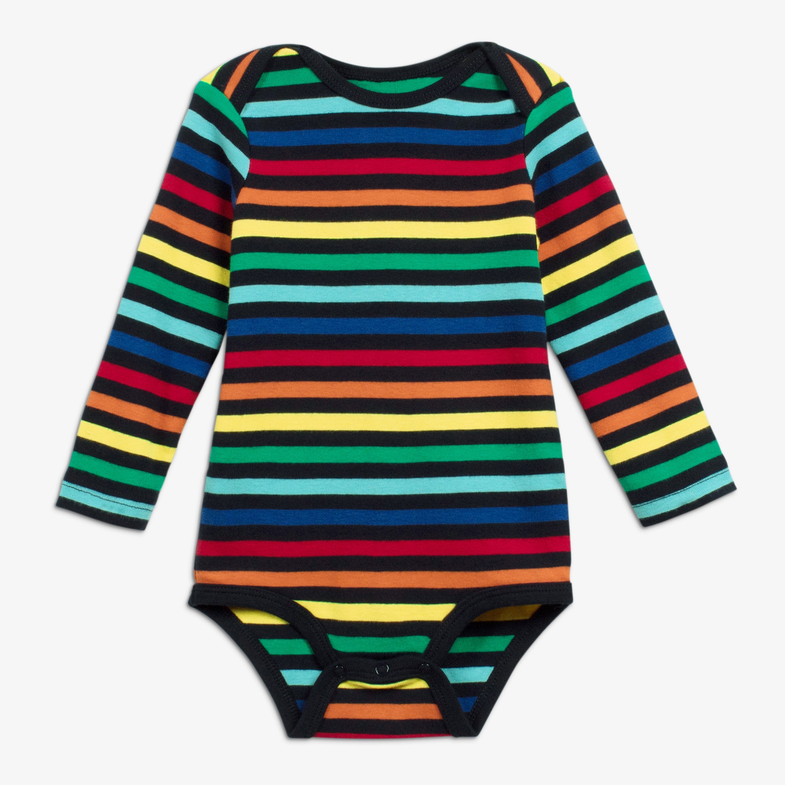 Baby legging in rainbow stripe