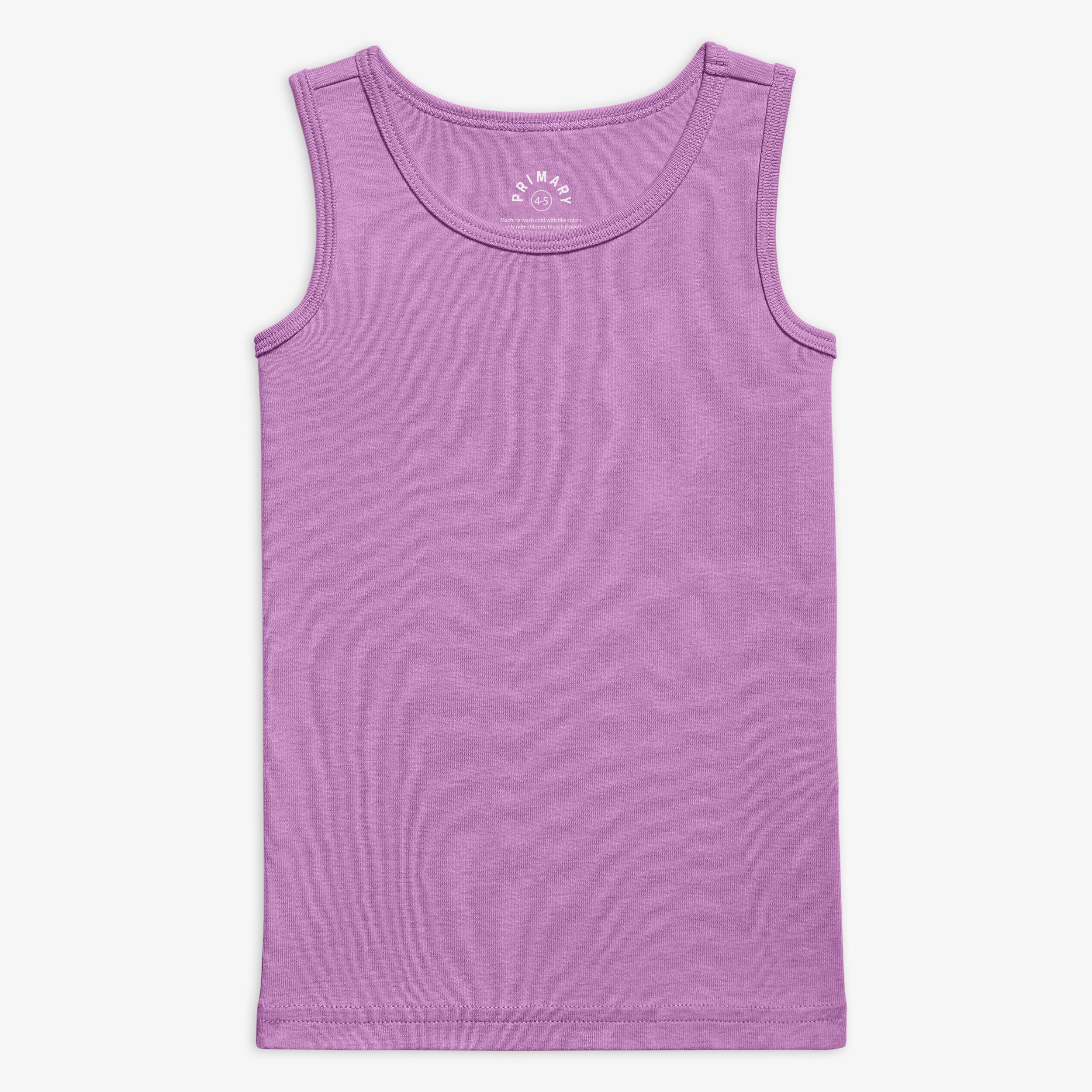 Gray Label Pocket Tank Top (from 2 to 8 years) - Moss - 100% organic cotton  unisex (bambini)