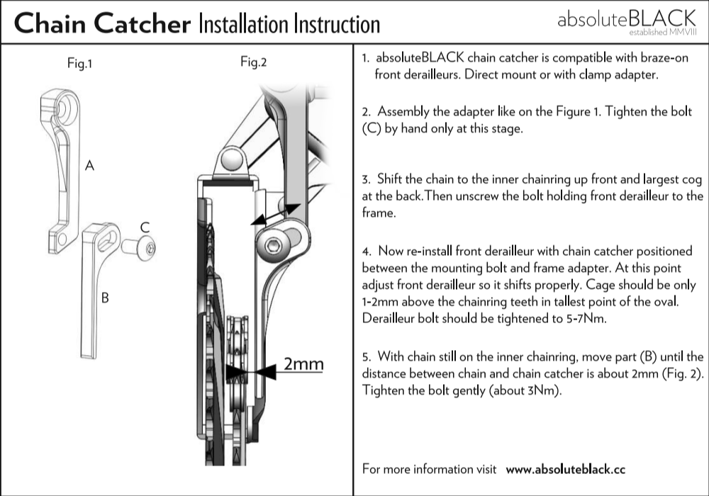 Absolute-Black-Road-Chain-Catcher-Guide