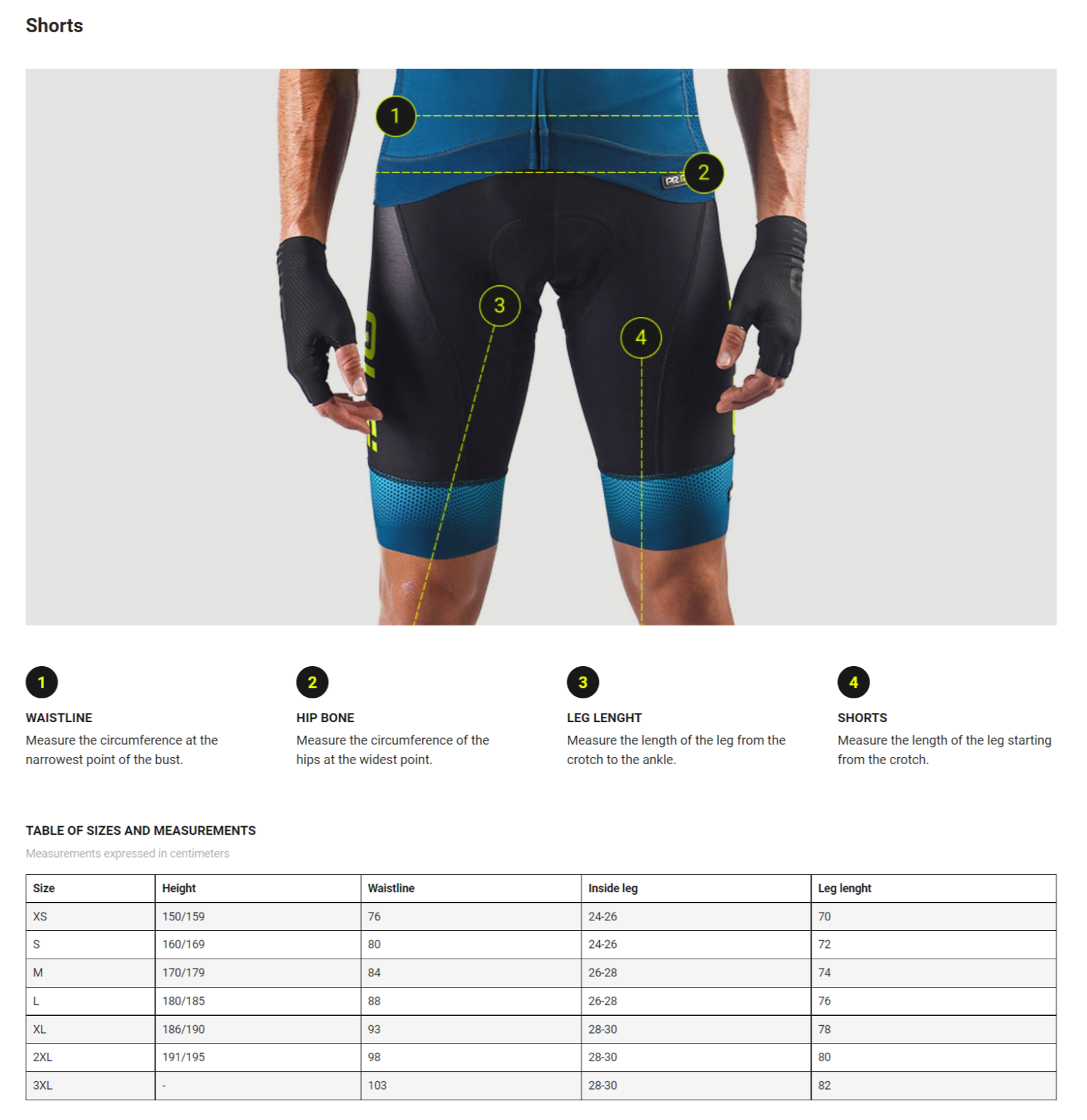 Ale-Cycling-Shorts-Mens-Size-Guide