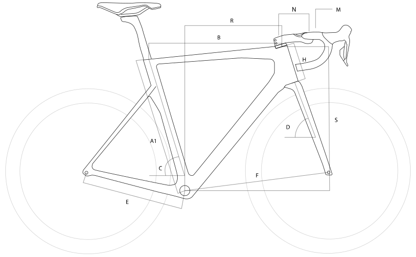 Basso-Road-Bike-Diamante-SV-Size-Guide