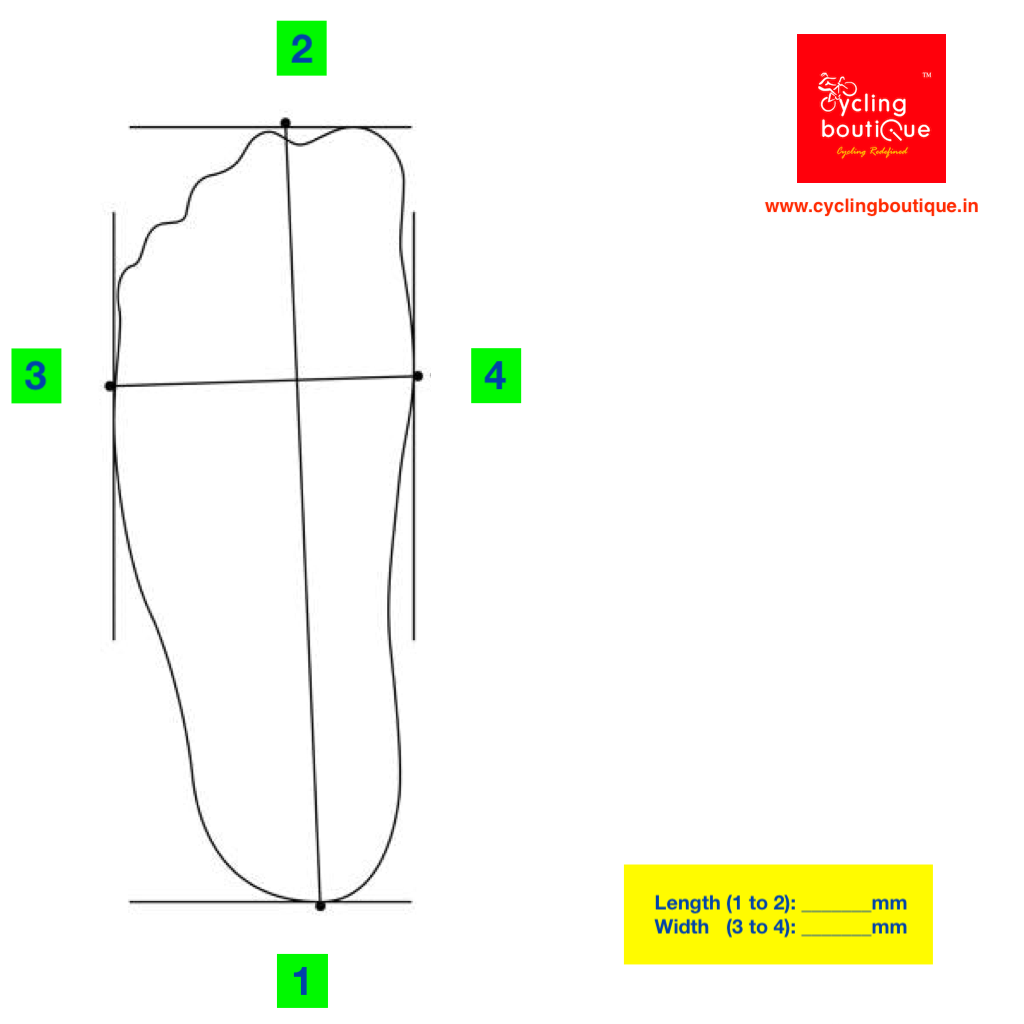 How To Measure Your Feet At Home - Find Cycling Shoe Size