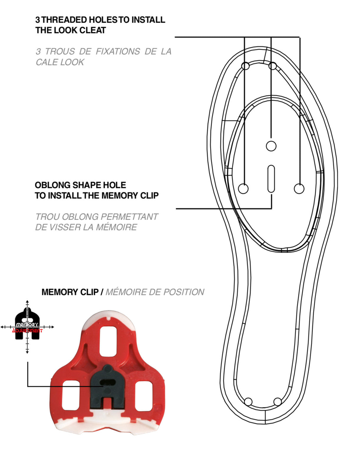 Look-Clipless-Cleats-Road-SPD-SL-Keo-Grip