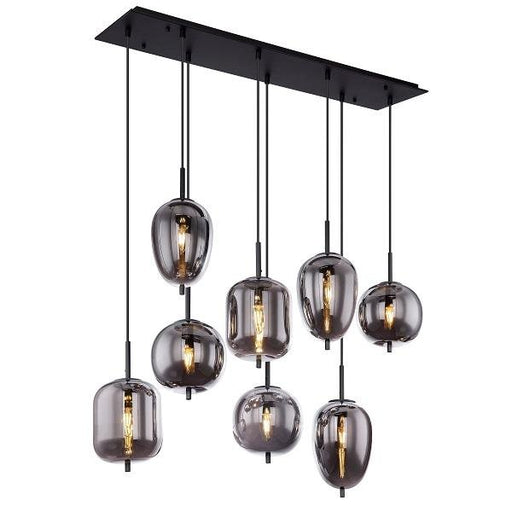Hanglamp Eettafel Industrieel Design | Smoke Glas —