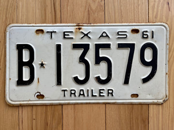 1963 Texas License Plate – RusticPlates