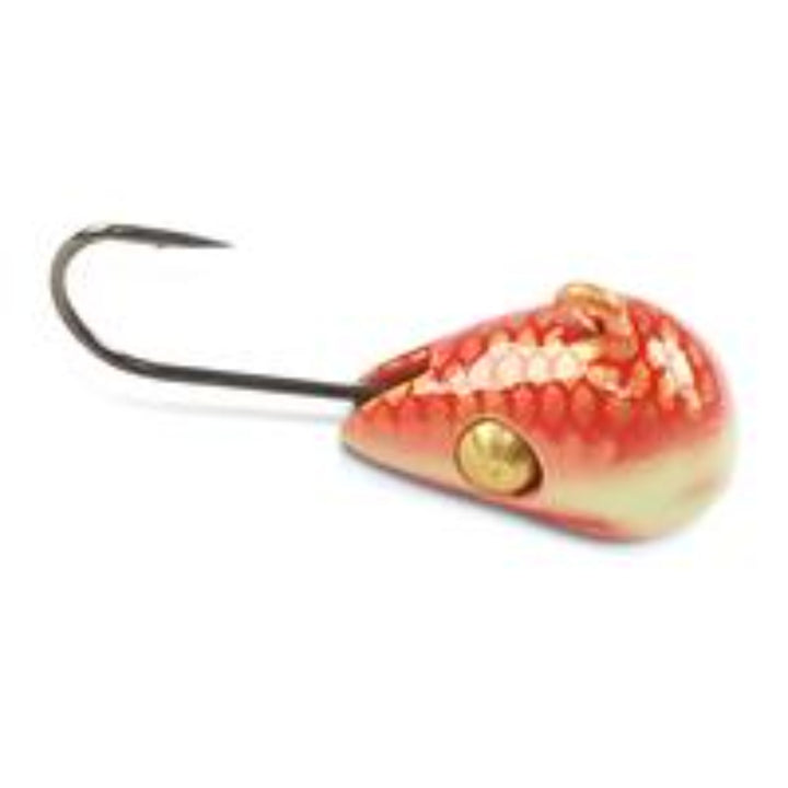 JB Lures Tungsten Spin Drop Jig - #10 - Glow