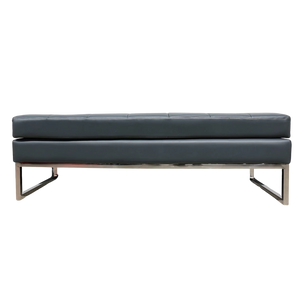 Grey Reception Bench - Standish Salon Goods