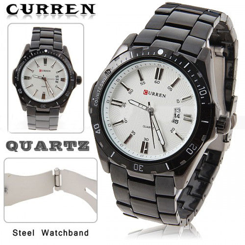 waterproof watch white